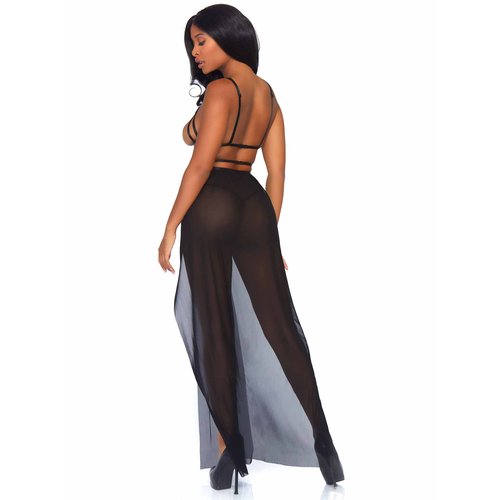 Yours Always Open Cup Gown Set - 88020     00105