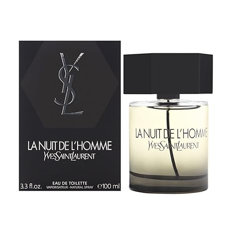 YSL LA NUIT LHOMME 3.3OZ, MEN'S PERFUME, EDT-Pinkfoxxx