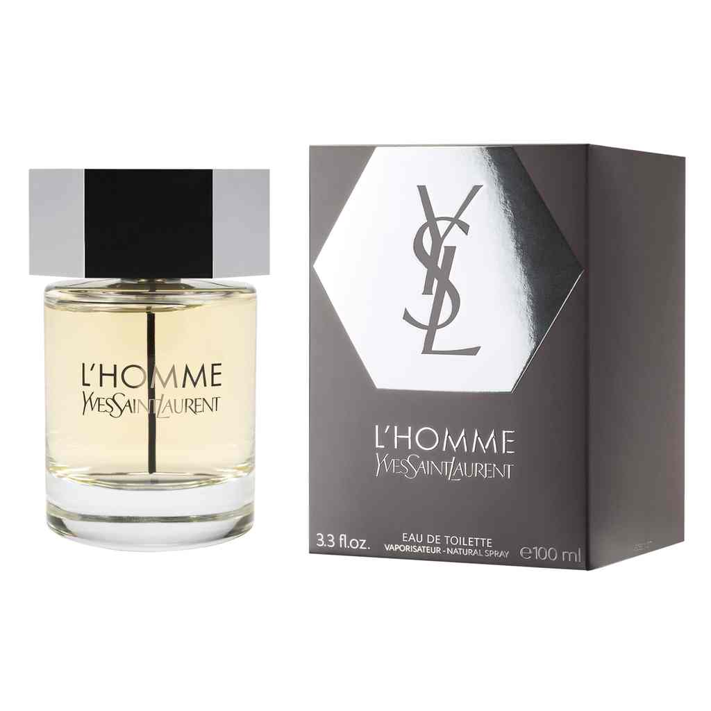 YSL L'HOMME 3.3OZ, MEN'S PERFUME, EDT-Pinkfoxxx