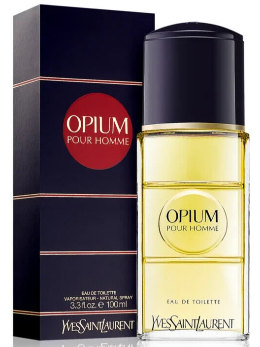 YSL OPIUM 3.3OZ, MEN'S PERFUME, EDT-Pinkfoxxx