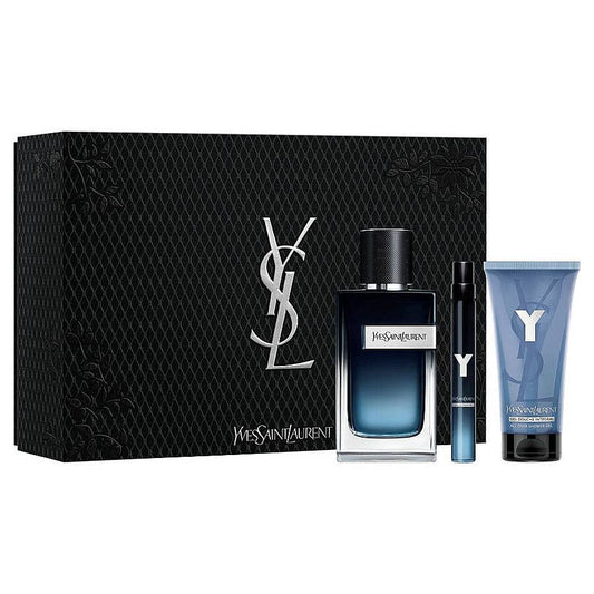 YSL Y 3PC SET, MEN'S GIFT SET, EDP-Pinkfoxxx