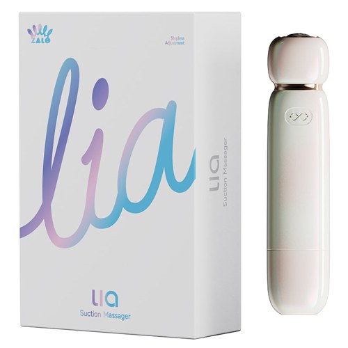 Zalo Lia Suction Massager-Floral White