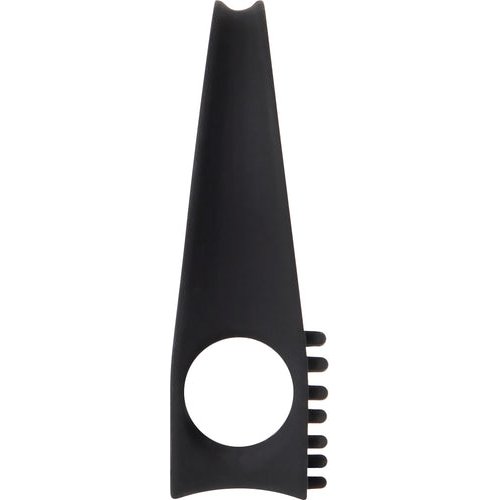 ZERO TOLERANCE BLACK KNIGHT VIBRATING COCK RING - ENZECR33052
