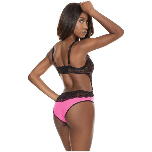 7161 - Crotchless Teddy