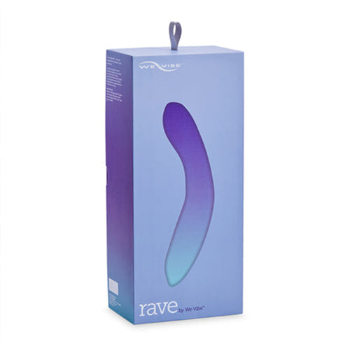 We-Vibe Rave Rechargeable Silicone G-Spot Vibrator Purple - Pinkfoxxx