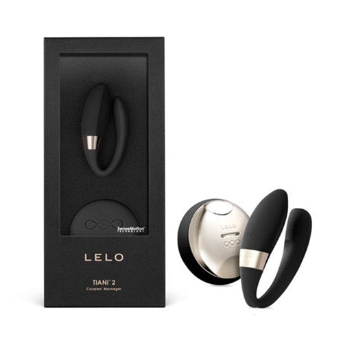 LELO TIANI 2 Rechargeable Dual Stimulation Couples Vibrator With Remote Black