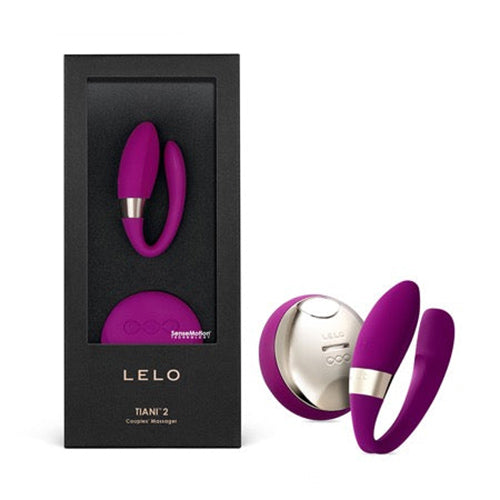 LELO TIANI 2 Rechargeable Dual Stimulation Couples Vibrator With Remote Deep Rose