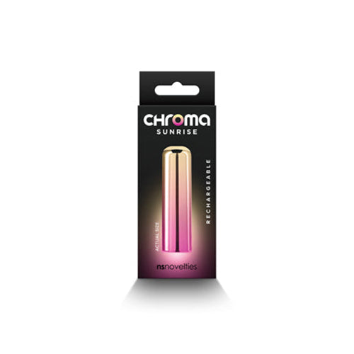 Chroma Sunrise Rechargeable Vibrator Small - Pinkfoxxx