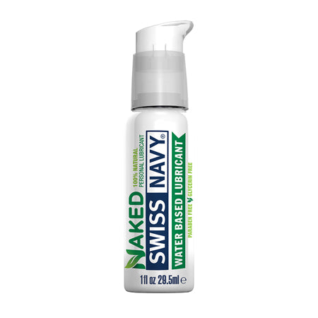 Swiss Navy Naked Water-Based Lubricant 1 oz.
