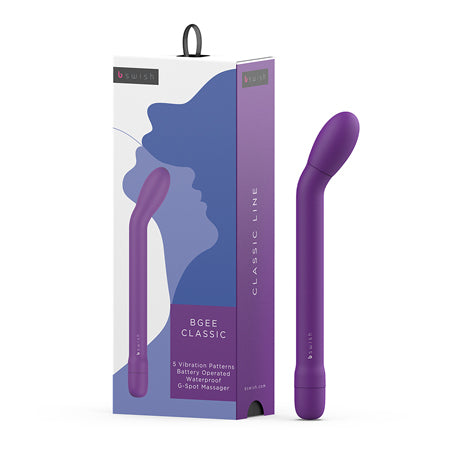 B Swish Bgee Classic Vibrator Purple - Pinkfoxxx